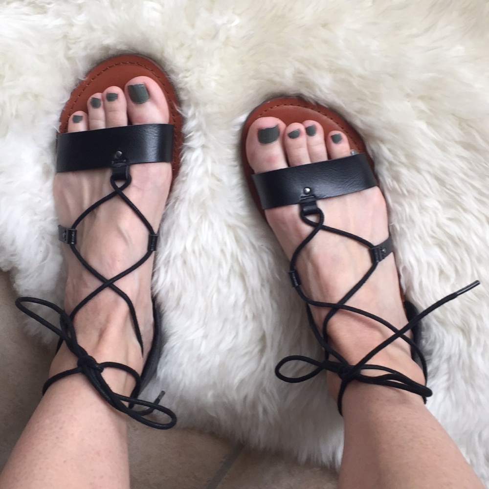 BOGO! American Eagle Black Sandals